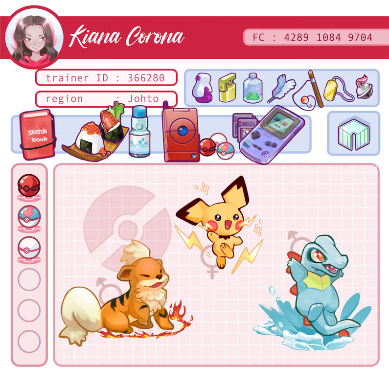 Commission - Kiana's trainer bag